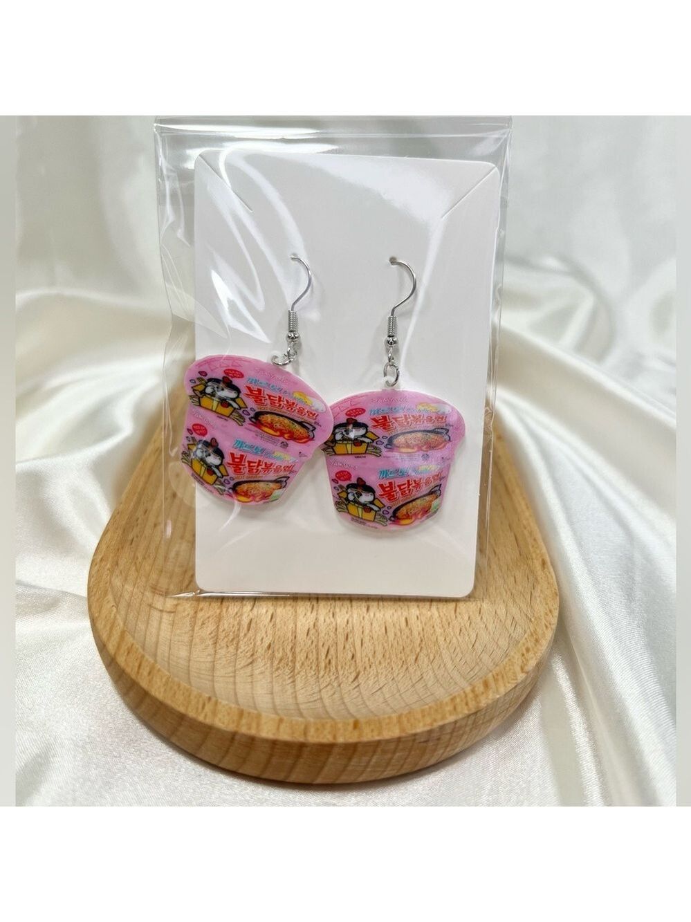 Noodle Cup Earrings